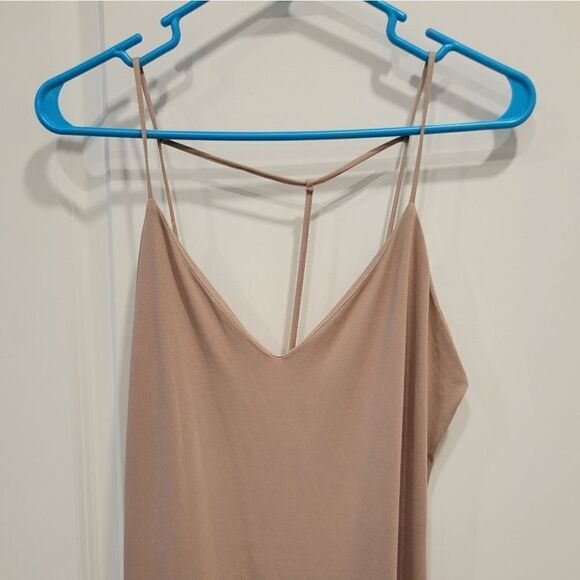 Mikey and joey tan tight fitted dress - Picture 6 of 10